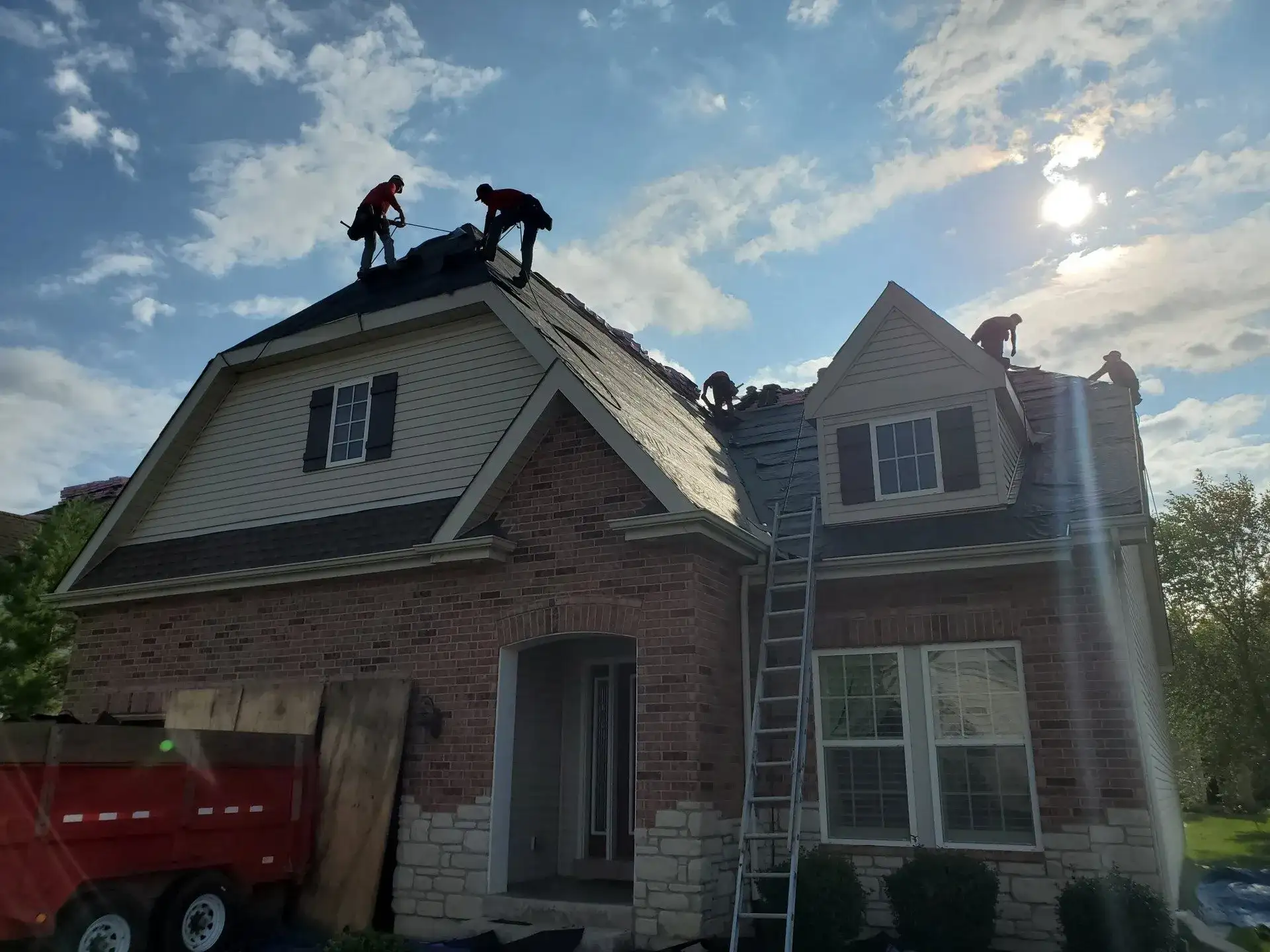 Roof repair services