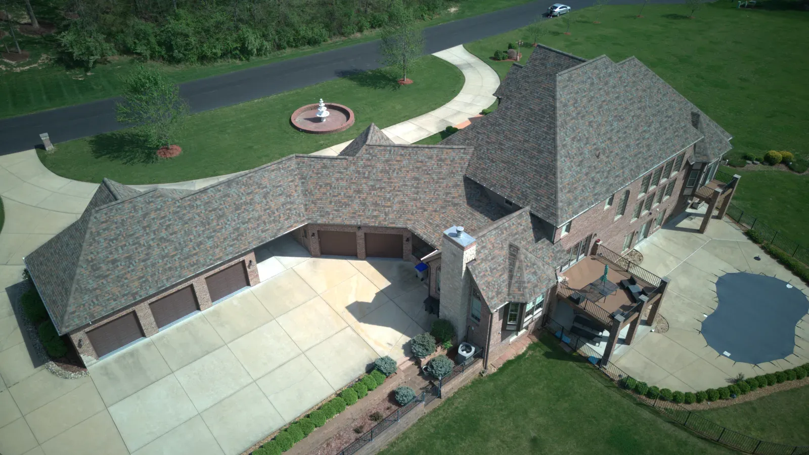 Brandon J Roofing professionals completing a roofing project