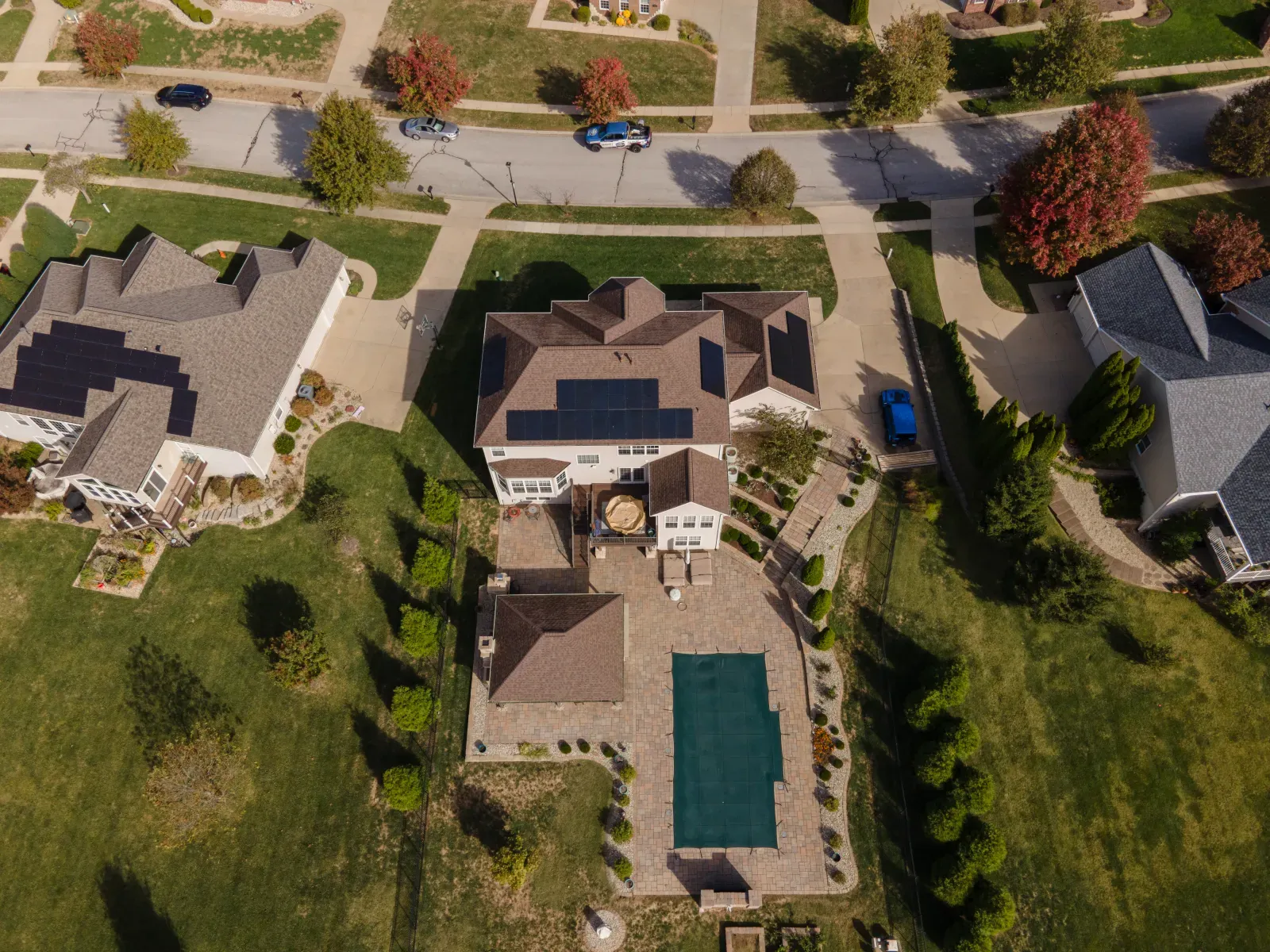 Brandon J Roofing professionals completing a roofing project