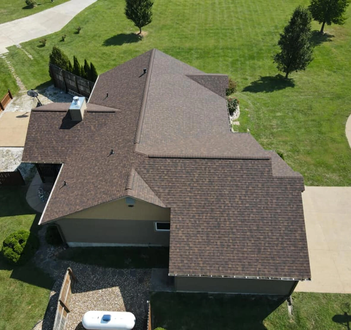 Roof replacement project Brandon J Roofing
