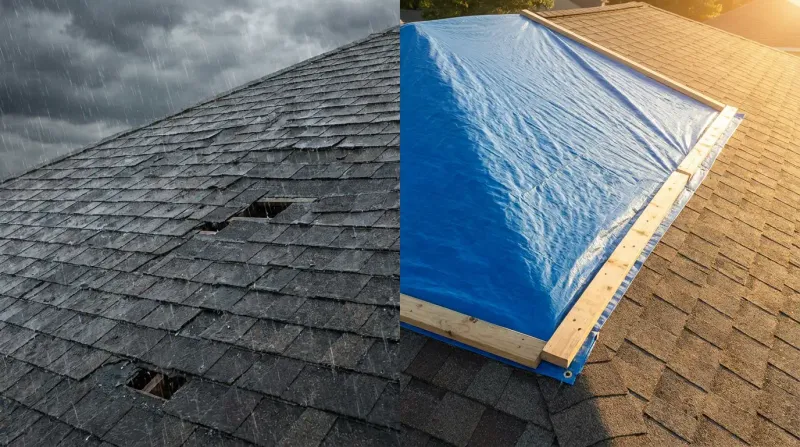 Stop the Damage: Emergency Steps to Temporarily Fix a Leaking Roof