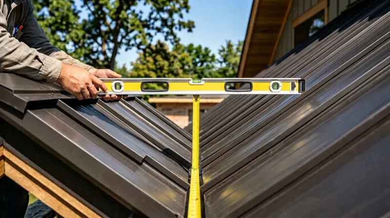 Measure Your Metal Roof Accurately: Calculating Pitch, Panel Length, and Trim Needs