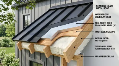 Reduce Noise and Save Energy: How to Insulate Your Metal Roof Effectively