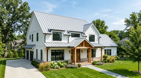 Light Gray Metal Roof: Styles, Durability, and Energy Efficiency Benefits