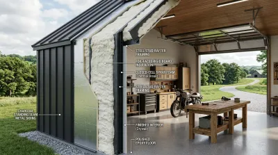 Metal Building Insulation: Types, R-Values, and Investment Return