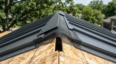 Ensure Proper Airflow: Best Practices for Metal Roof Ridge Venting and Installation
