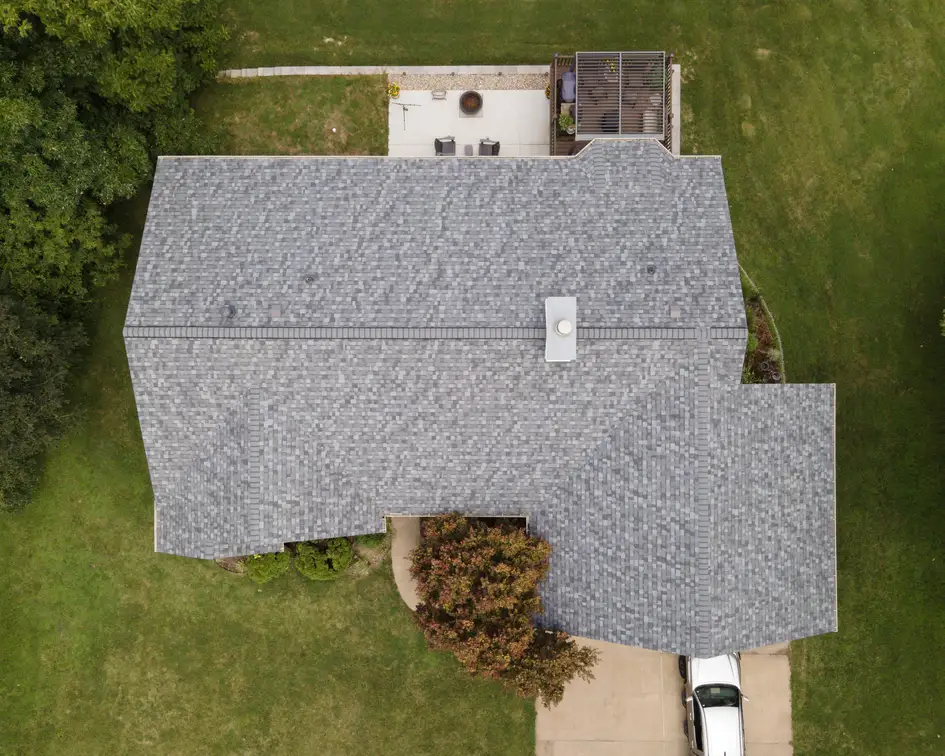 New roof installation by Brandon J Roofing