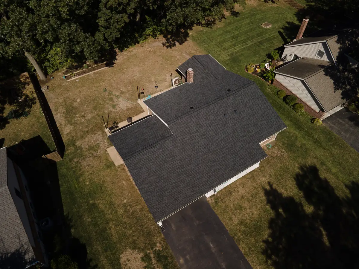 New roof installation by Brandon J Roofing